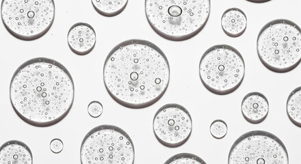 Artistic black and white microscopic cell pattern texture, abstract biology science illustration, perfect for education, research, and lab concept.