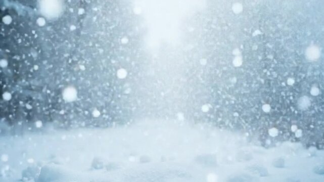 Magic snowflakes and snowfall over alpha channel background. Snowflakes and snow storm landscape. Snow sky white background.