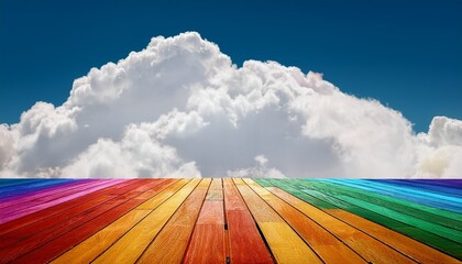 Colorful Dance Floor With On Transparent Background