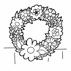 abstract floral background