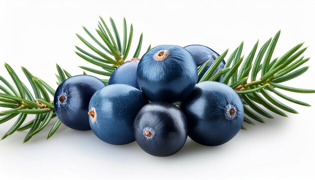 Juniper Berries Isolated