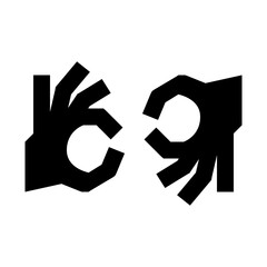 vector illustration of a symbol of peace