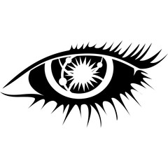 eye vector illustration