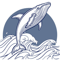 dolphin vector illustration