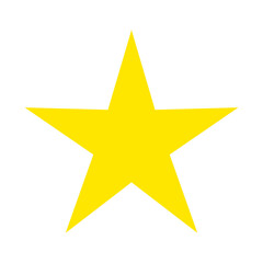 Golden Star Icon. Star Symbol For Designs.