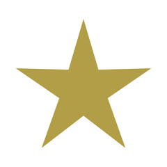 Golden Star Icon. Star Symbol For Designs.