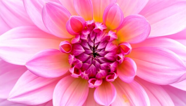Close-up of a vibrant pink dahlia (5)