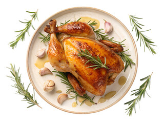 roasted chicken with vegetables