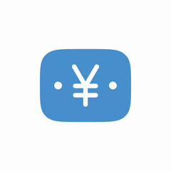 Obraz premium currency money japanese yen icon sign vector