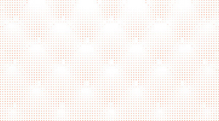 Abstract orange halftone dotted minimal triangle grid texture background for website banner flyer poster brochure and modern creative digital artworks