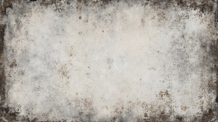 Obraz premium Grungy weathered concrete texture with dark distressed edges perfect for vintage backgrounds