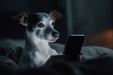 Nighttime fright: puppy and smartphone light the way. Screen habit damage. Social apps give us dopamine but steal our attention span. Social detox benefits. Digital social pressure.