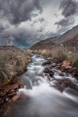 mountain river in the mountains