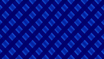 Abstract blue diamond pattern, textured lines