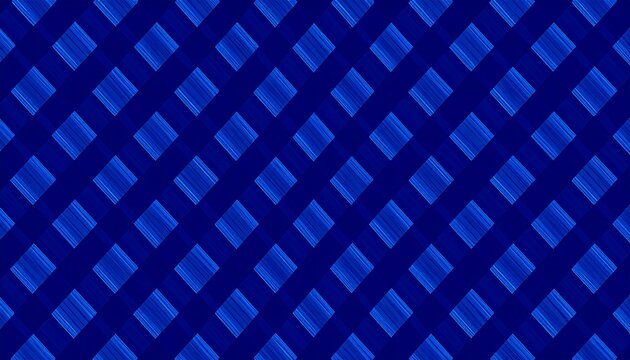 Abstract blue diamond pattern, textured lines