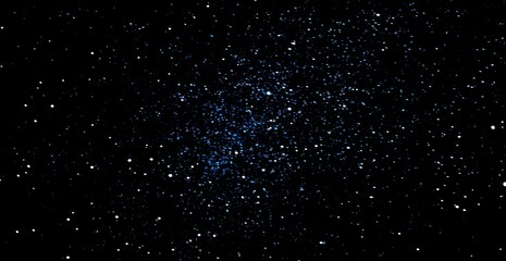 Deep space, star cluster, tiny lights