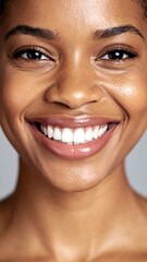 Happy woman with perfect smile