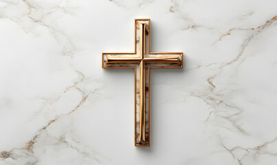 elegant cross, generation AI 
