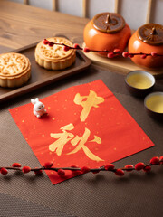 Go home to eat mooncakes during the Mid-Autumn Festival.