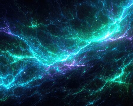 Abstract Cosmic Energy Display