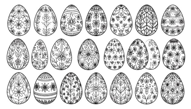 Decorative Easter eggs
