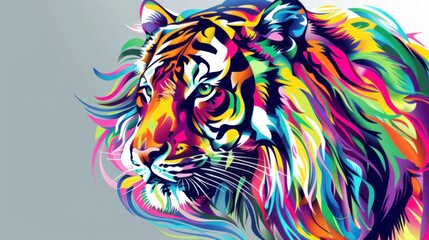 Wild Feline Vectors: Bengal/Siberian Tiger Illustrations – Big Cat Art for Tattoos & Logos