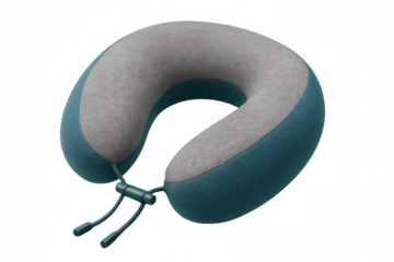 Travel neck pillow offering comfort and support for long journeys, relaxation, and better sleep while traveling