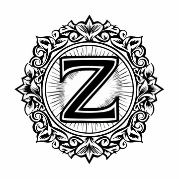 Monogram infinity logo, geometric linear loop design element, parallel thin line infinite art decoration, harmony emblem