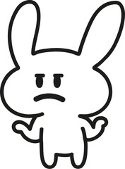 토끼일러스트 © meu