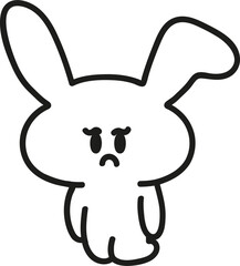 토끼일러스트 © meu