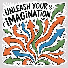 Whimsical Vector Arrow Collection: A Set of Playful Symbols in a Comic Book Style.

