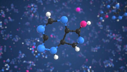 Molecular structure illustration