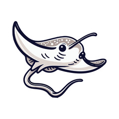 
stingray illustration design