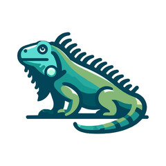 iguana illustration design