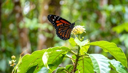 Monarch butterfly on a flower (1)