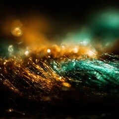 Abstract textured fibers