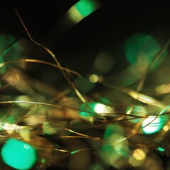 Abstract glittering lights
