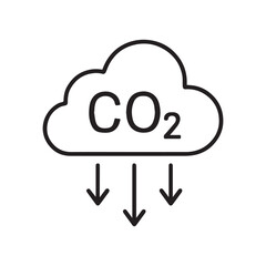 Cloud Data CO2 Emission Vector