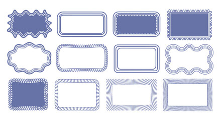 Decorative frames and borders collection for creative design projects adding unique flair and visual appeal to any content