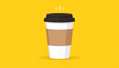 A simple coffee cup graphic