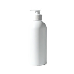 White plastic pump bottle (2)