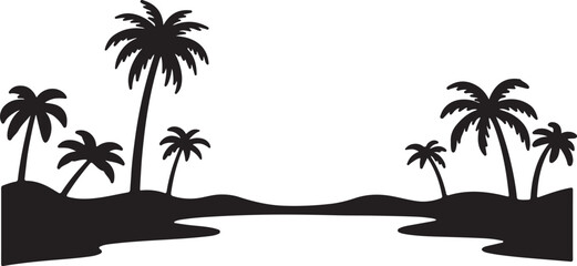 A nature  design with bold color accents