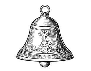 Ornate bell sketch