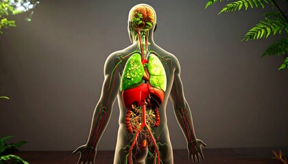 Human anatomy, internal organs