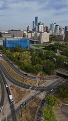 Fototapeta premium Edmonton downtown