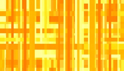Abstract artwork with vibrant yellow and orange hues, displaying a grid-like pattern