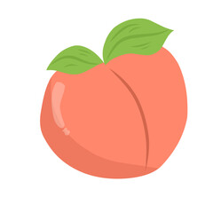 vector illustration of an apple