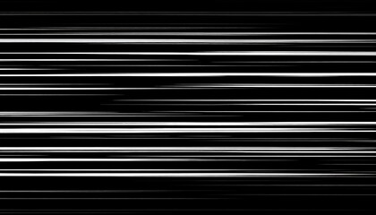 Abstract black and white horizontal lines