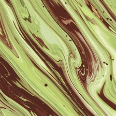 abstract green background with waves