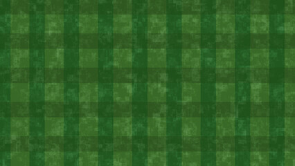 秋にぴったりの質感あるチェック背景壁紙（グリーン）